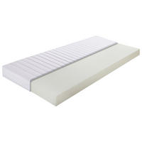 KALTSCHAUMMATRATZE ALLROUND, 90/200 cm, Höhe ca.: 13 cm, funktional,  - Weiß, KONVENTIONELL, Textil (90/200cm) - Breckle