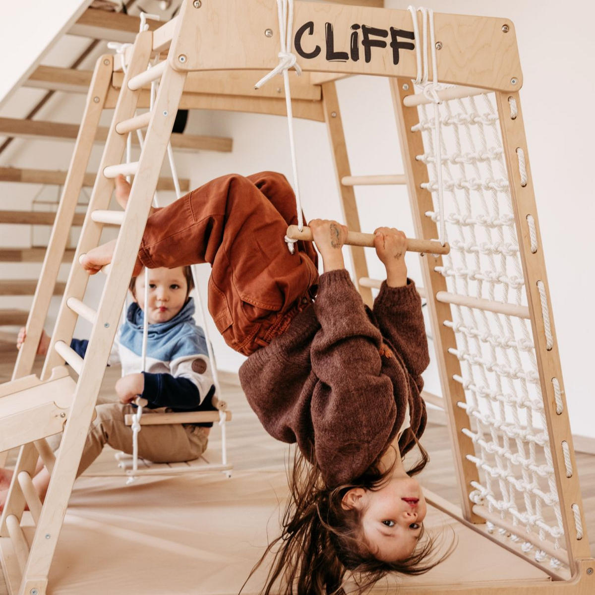 KLETTERGERÜST ZUBEHÖR - Birkefarben, Basics, Holz (33cm) - CLIFF