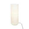 STEHLEUCHTE - Weiss, Design, Kunststoff/Textil (30/83cm) - Collet's Monde