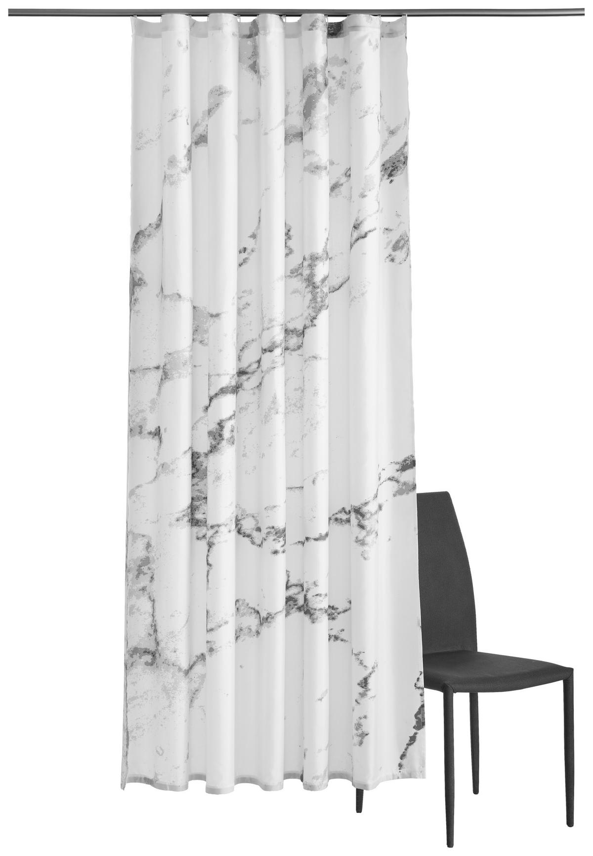 ZUHANYFÜGGÖNY 180/200 cm  - antracit, Design, textil (180/200cm) - Kleine Wolke