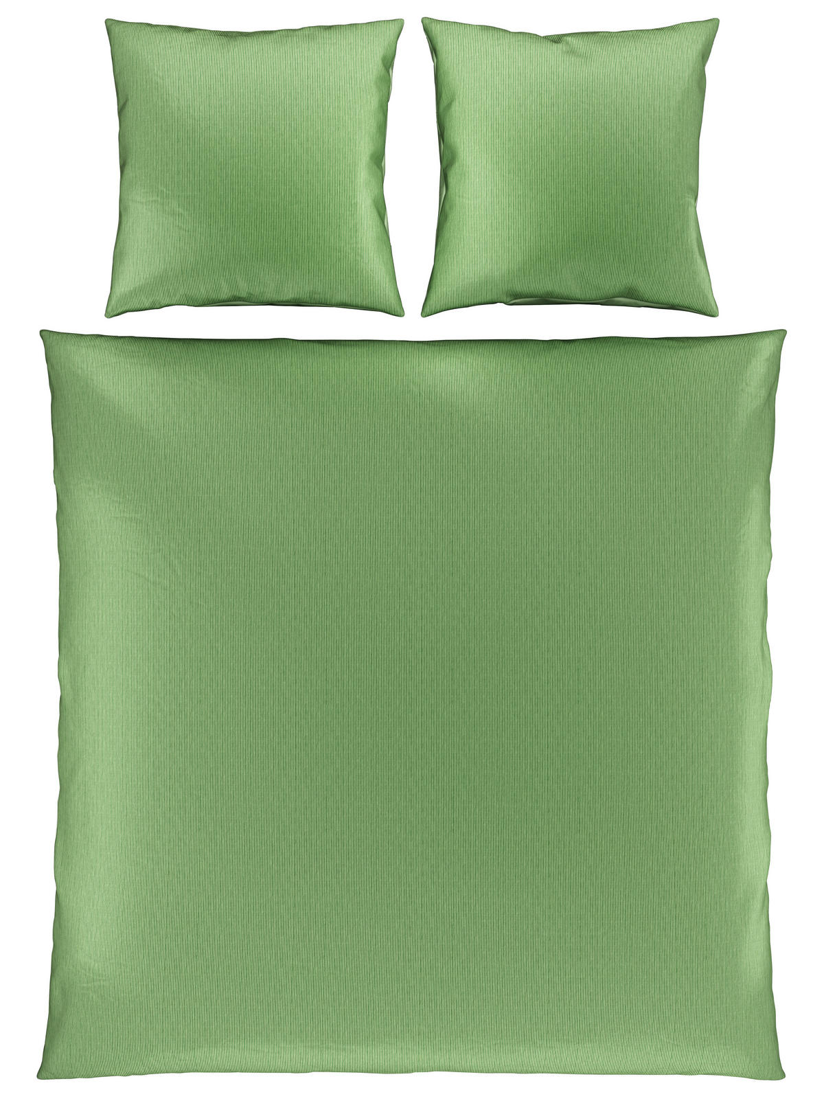 OBOJSTRANNÁ POSTEĽNÁ BIELIZEŇ, satén, svetlozelená, 200/200 cm - svetlozelená, Basics, textil (200/200cm) - Bio:Vio