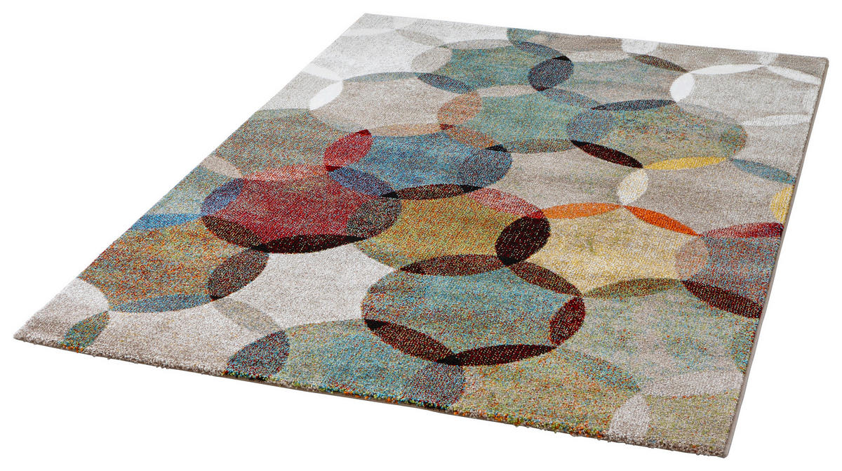 TKANÝ KOBEREC, 160/225 cm, viacfarebná - viacfarebná, Design, textil (160/225cm) - Esprit