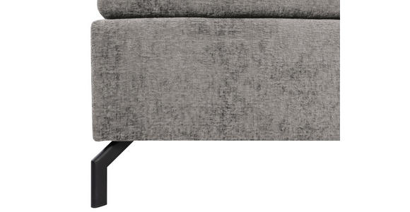 BOXSPRINGBETT 140/200 cm in Grau - Schwarz/Grau, Design, Textil/Metall (140/200cm) - Esposa