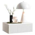 NACHTKÄSTCHEN 42/14/30 cm  in Weiß  - Weiß, MODERN, Holzwerkstoff (42/14/30cm) - Carryhome