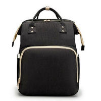 WICKELRUCKSACK Stella Bag Basic  - Schwarz, Basics, Textil (30/40/21cm)
