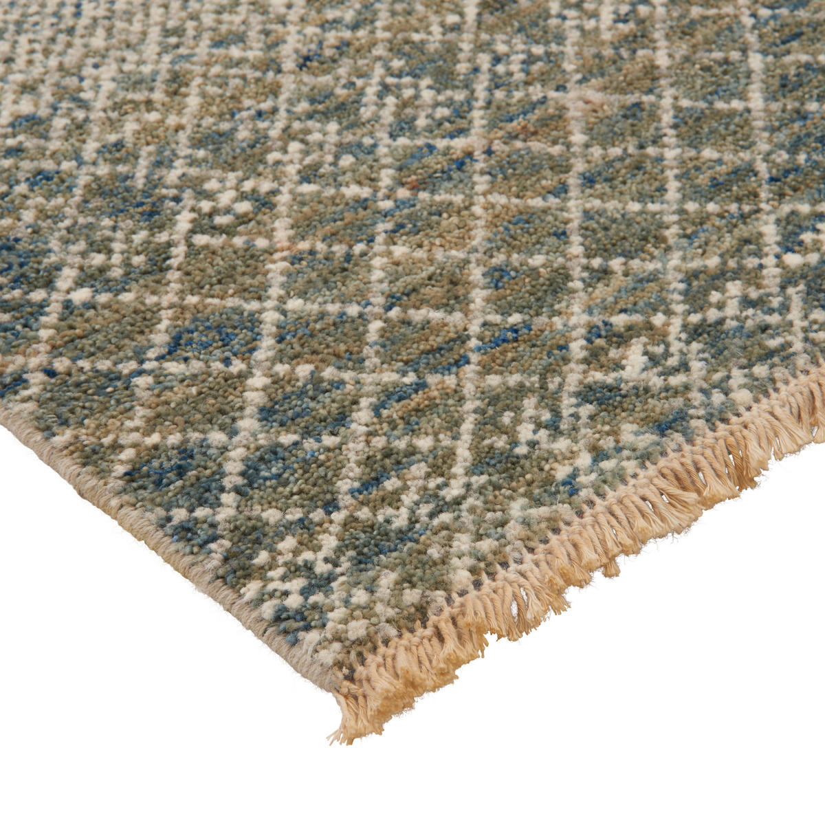 ORIENTTEPPICH 160/230 cm Sun & Sand Teal Blau, Grau  - Blau/Grau, KONVENTIONELL, Textil (160/230cm) - Cazaris