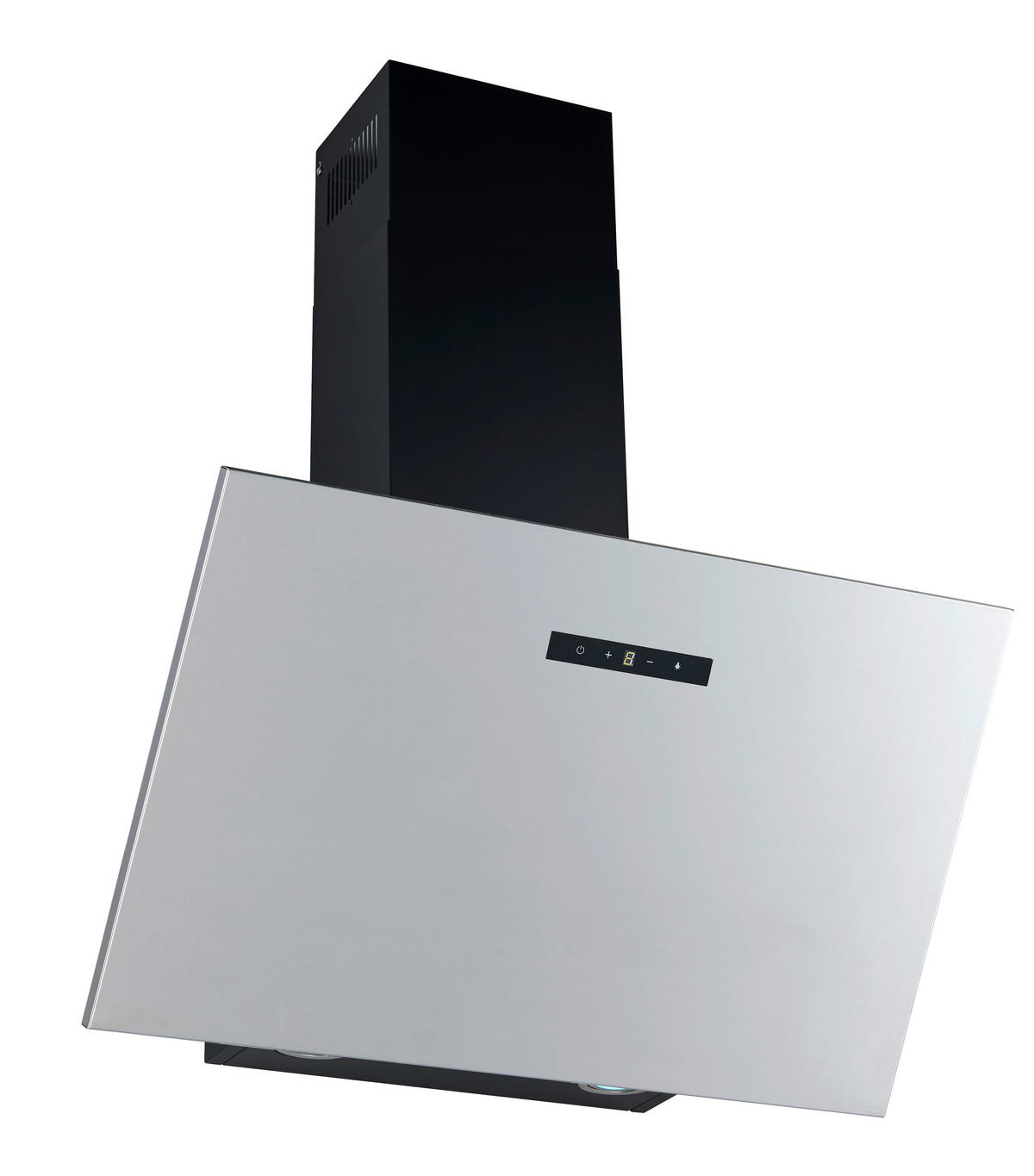 DUNSTABZUGSHAUBE  - Edelstahlfarben/Schwarz, Basics, Metall (89.5/109/43.2cm) - PKM