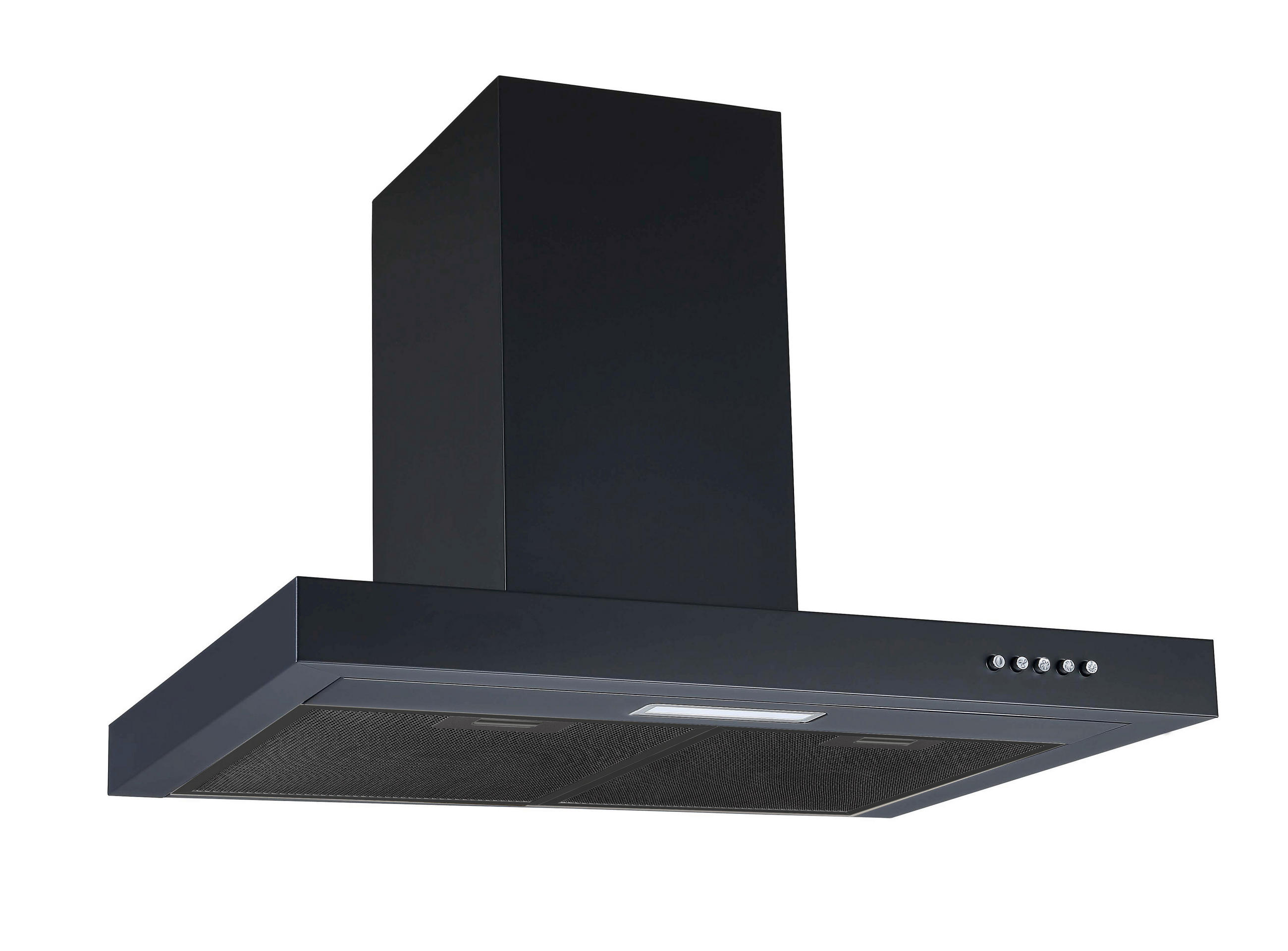 DUNSTABZUGSHAUBE 6004BH  - Schwarz, Basics, Metall (60/45-83/45cm) - PKM