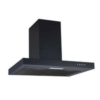 DUNSTABZUGSHAUBE 6004BH  - Schwarz, Basics, Metall (60/45-83/45cm) - PKM