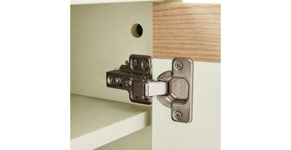 LOWBOARD 140/51/40 cm - Eichefarben/Grauweiß, Design, Holz/Holzwerkstoff (140/51/40cm) - Carryhome