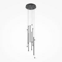 PENDELLEUCHTE 35/57,5 cm  - Schwarz, MODERN, Metall (35/57,5cm) - MAYTONI