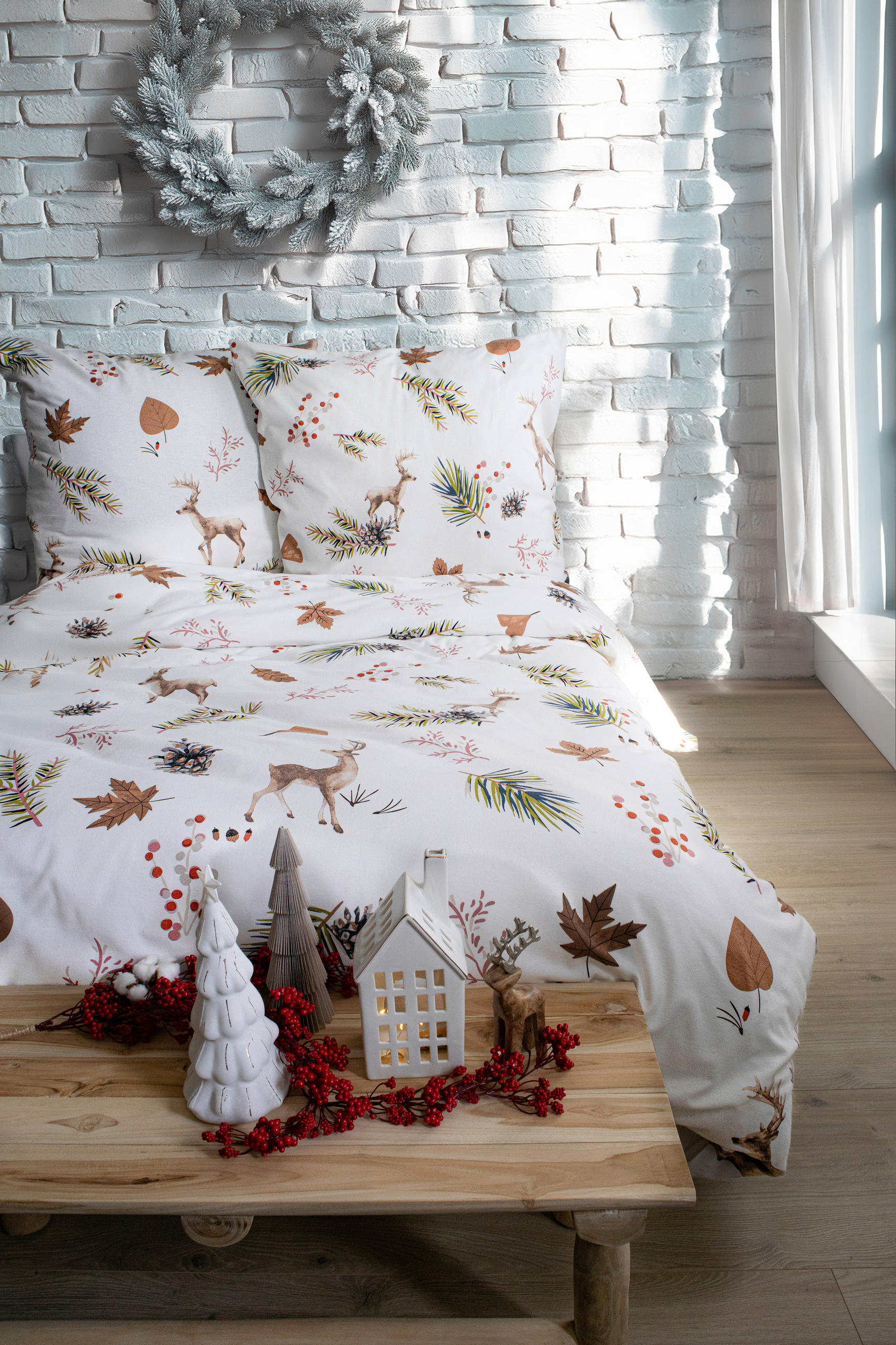 BETTWÄSCHE Aspen Biber 155/200 cm - Braun, Basics, Textil (155/200cm) - Fleuresse
