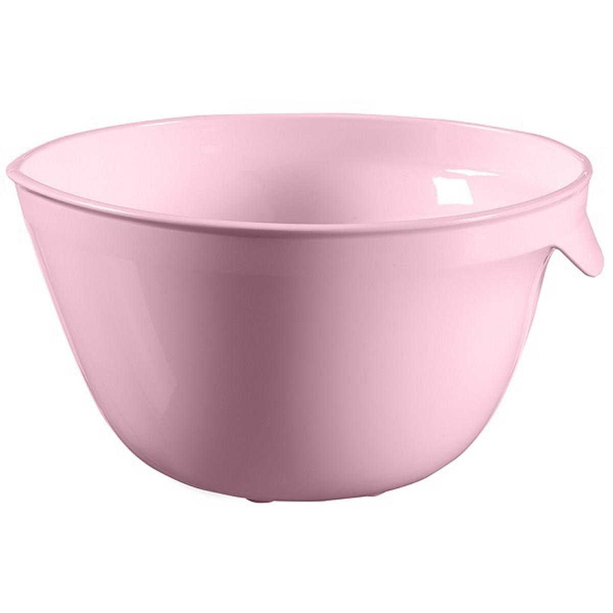 BOL DE AMESTECARE - roz, Basics, plastic (23/21/12.2cm)