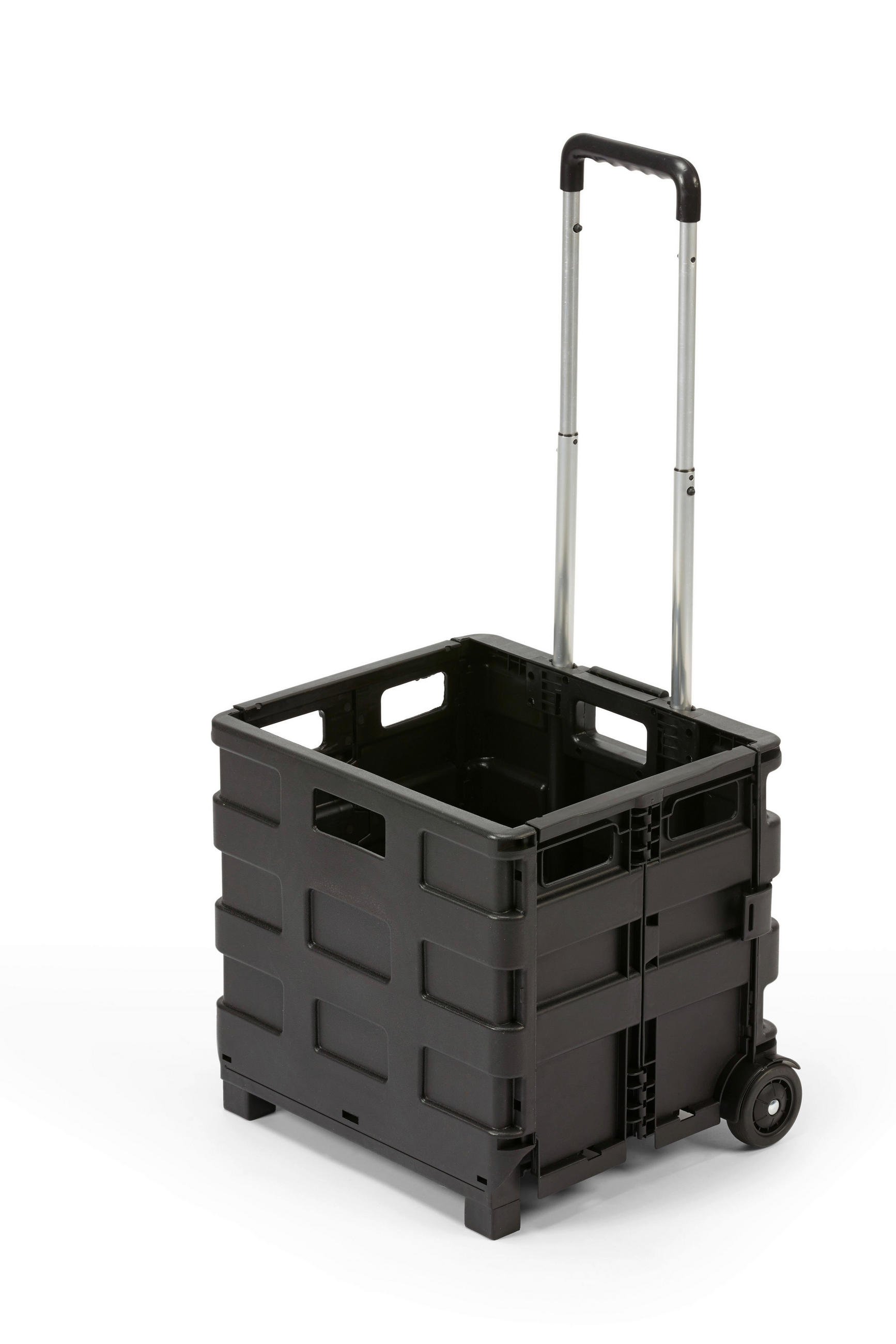 TRANSPORTWAGEN - Schwarz, Basics, Kunststoff (38/33/36cm)