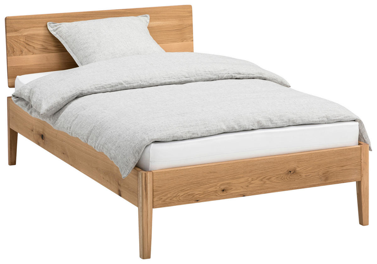 BETT 120/200 cm  in Eichefarben  - Eichefarben, Natur, Holz (120/200cm) - Boxxx