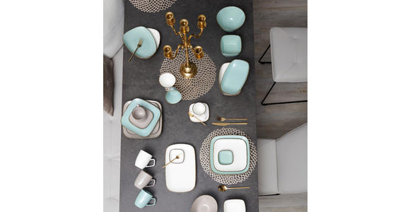 BESTECKSET Glam Chic 30-teilig Edelstahl  - Goldfarben, Design, Metall - Homeware Profession.