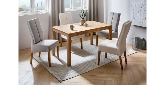 ESSTISCH Wildeiche rechteckig ausziehbar, in verschiedenen Größen erhältlich - Wildeiche, KONVENTIONELL, Holz (140-190/85/75cm) - Linea Natura