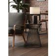 BEISTELLTISCH 33/33/47 cm Schwarz rund  - Schwarz, Trend, Metall (33/33/47cm) - Landscape