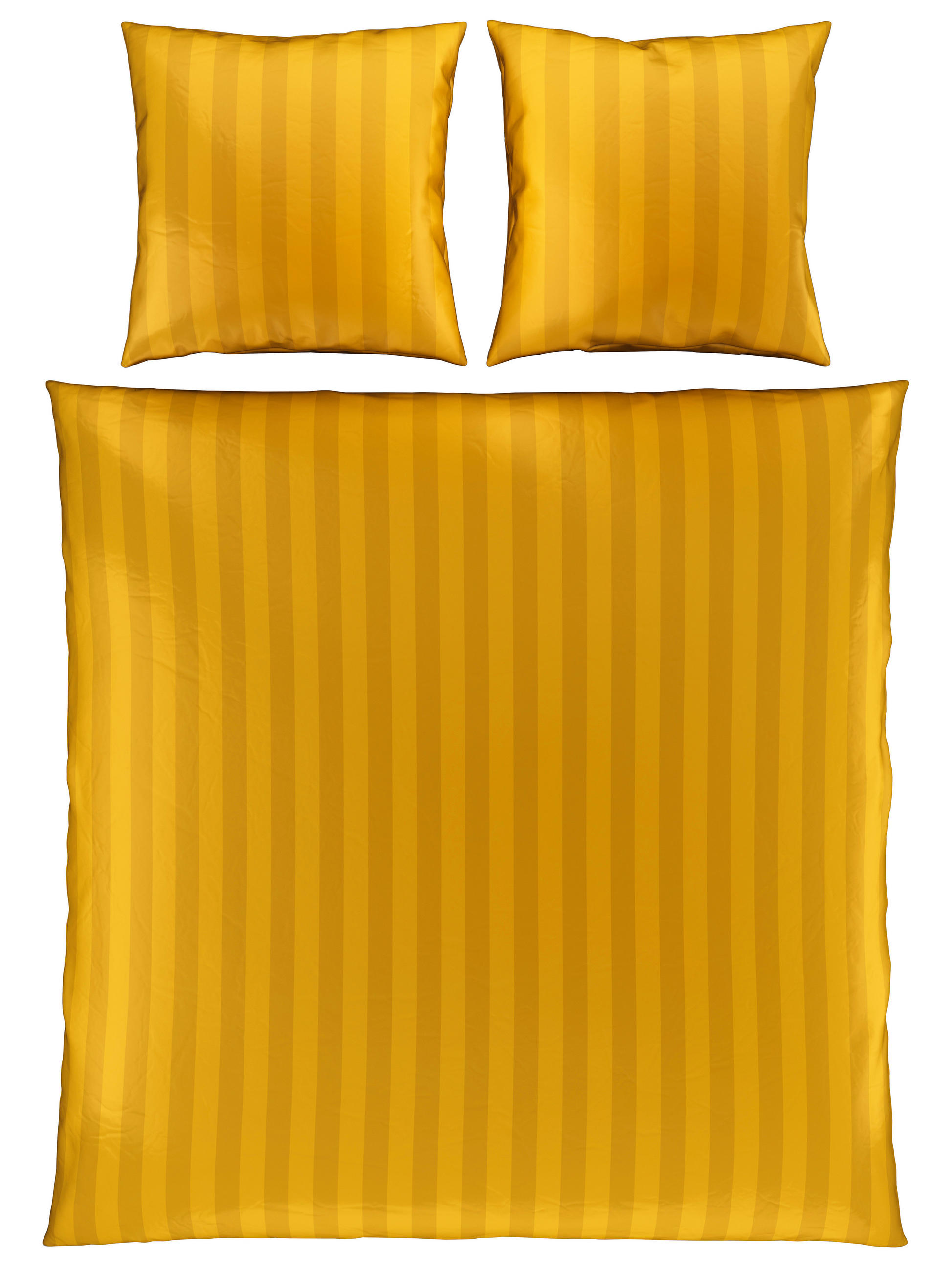 POVLEČENÍ, satén, barvy zlata, 200/200 cm - barvy zlata, Konvenční, textil (200/200cm) - Novel