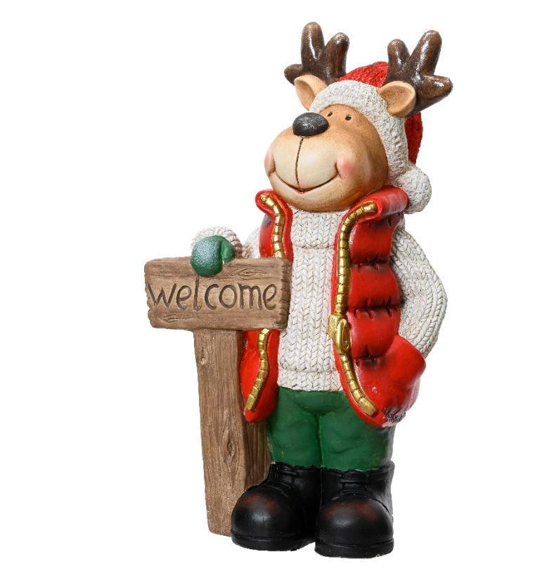 DEKOHIRSCH  - Basics (24,50/17,00/43,00cm) - X-Mas