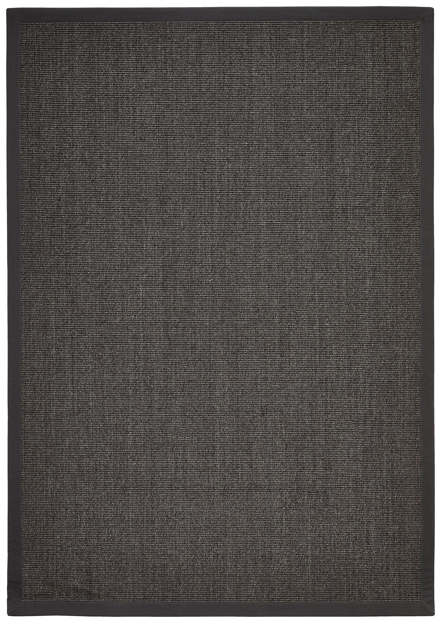 FLACHWEBETEPPICH 130/190 cm Anthrazit  - Anthrazit, Design, Textil (130/190cm) - Linea Natura