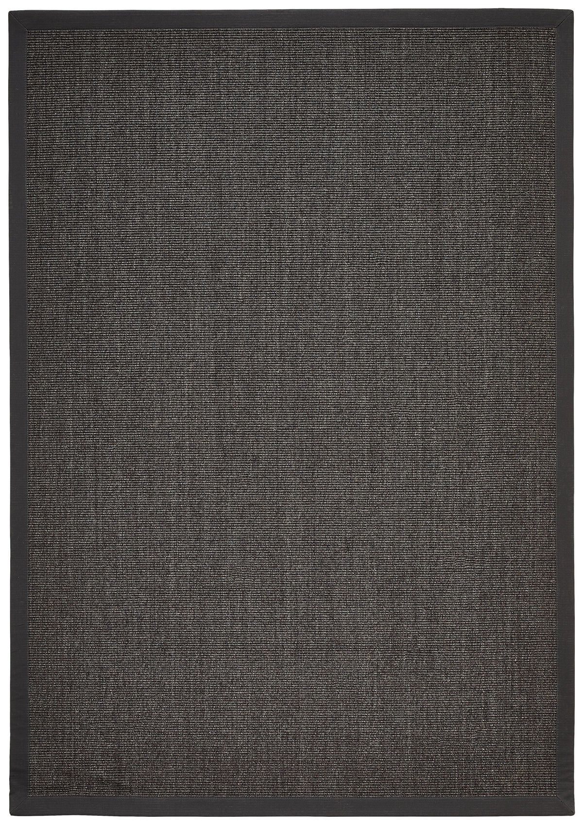 FLACHWEBETEPPICH 130/190 cm Anthrazit  - Anthrazit, Design, Textil (130/190cm) - Linea Natura