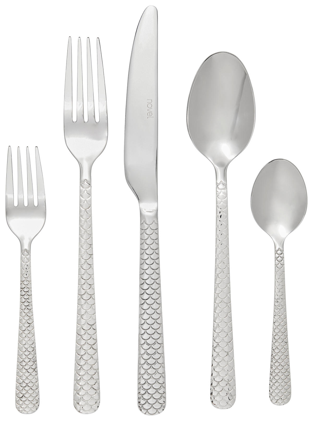 SET DE TACÂMURI 30 piese   - culoare inox, Konventionell, metal - Novel