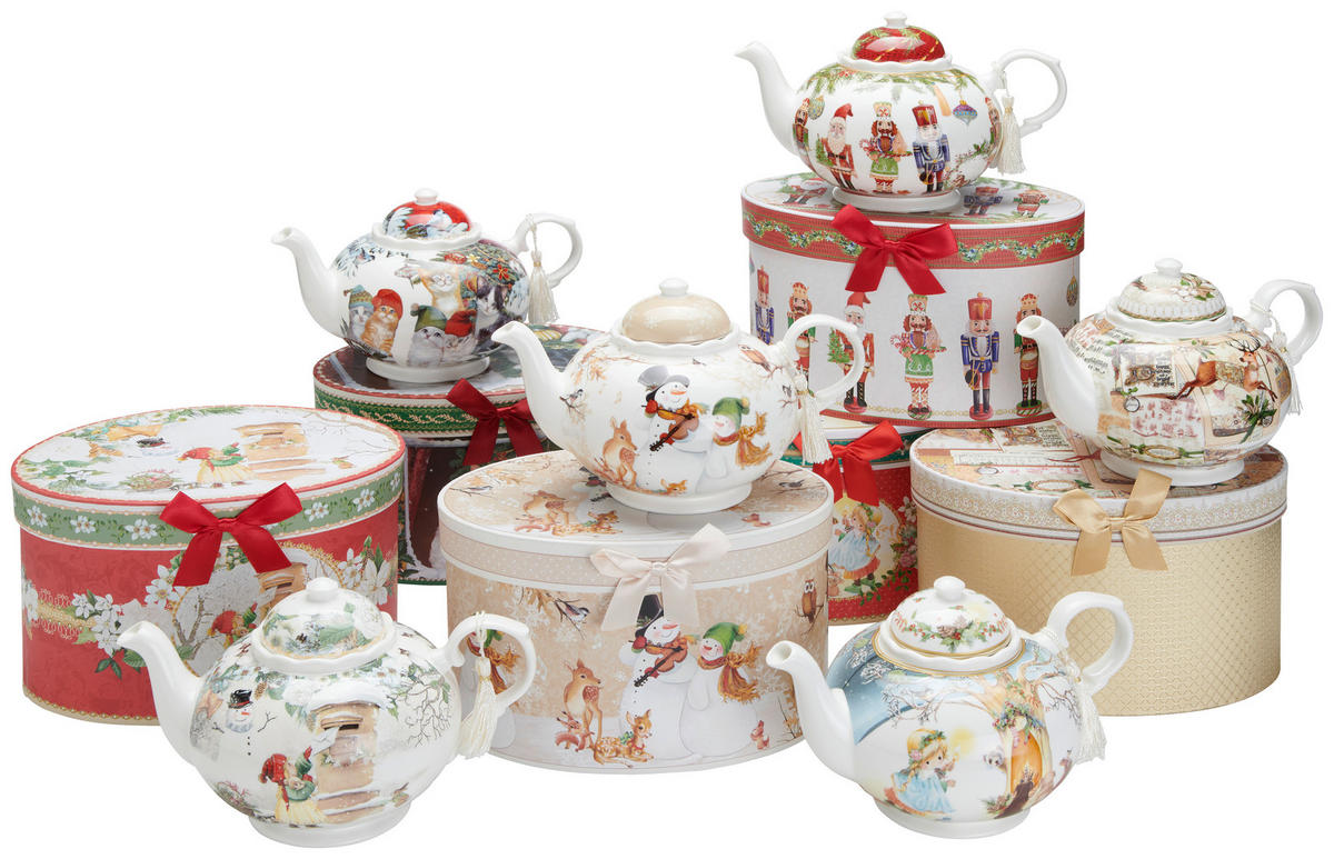 CEAINIC  - multicolor, Lifestyle, ceramică (22,8/14cm) - X-Mas
