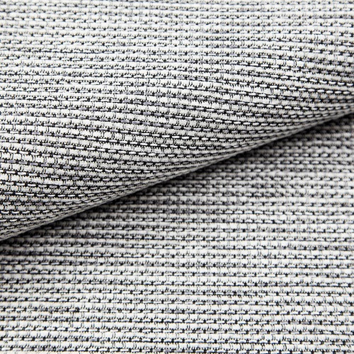 WOHNLANDSCHAFT Schwarz, Silberfarben Webstoff  - Silberfarben/Schwarz, MODERN, Textil (218/324/170cm) - MID.YOU