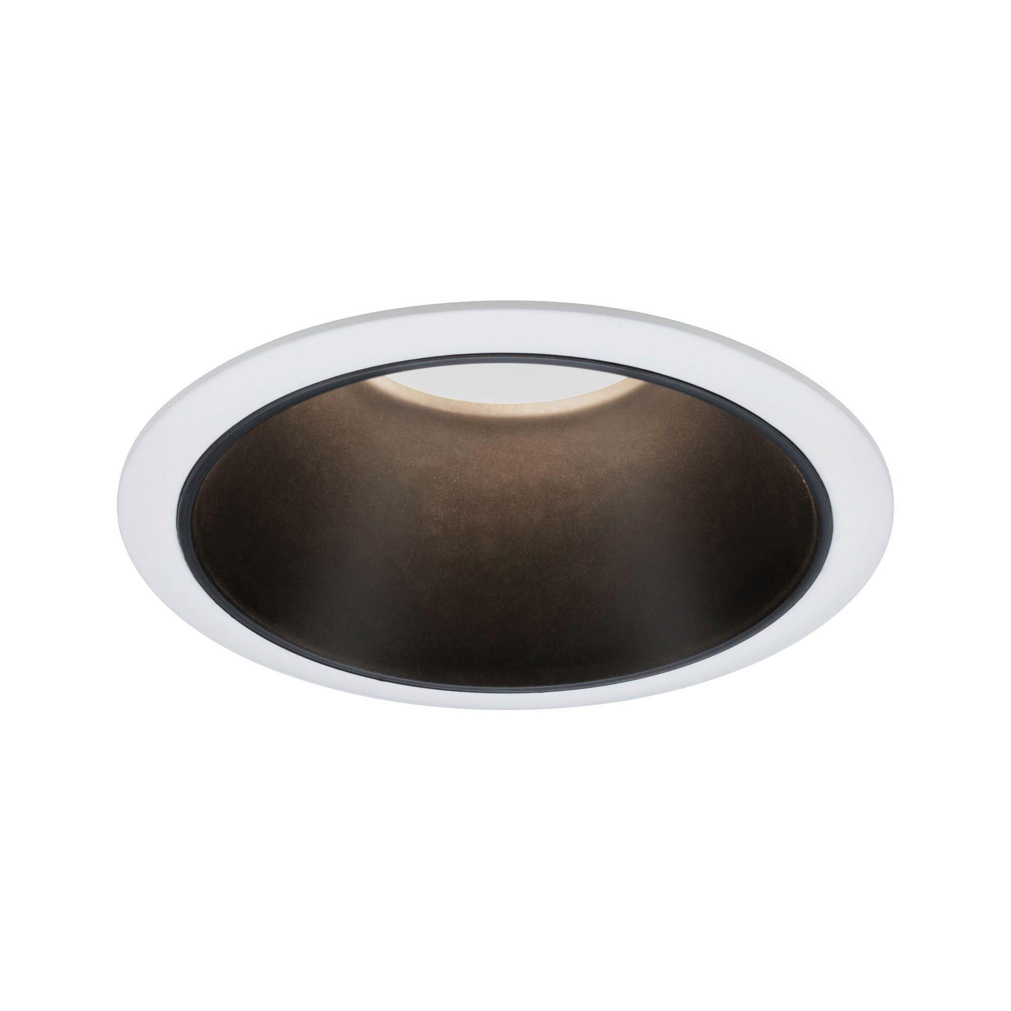 LED-STRAHLER 8,8 cm  - Schwarz/Weiß, Design, Kunststoff/Metall (8,8cm) - Paulmann