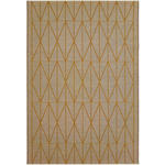 OUTDOORTEPPICH 80/200 cm Celeste Champagner, Sahara  - Champagner/Sahara, Trend, Textil (80/200cm) - Dieter Knoll