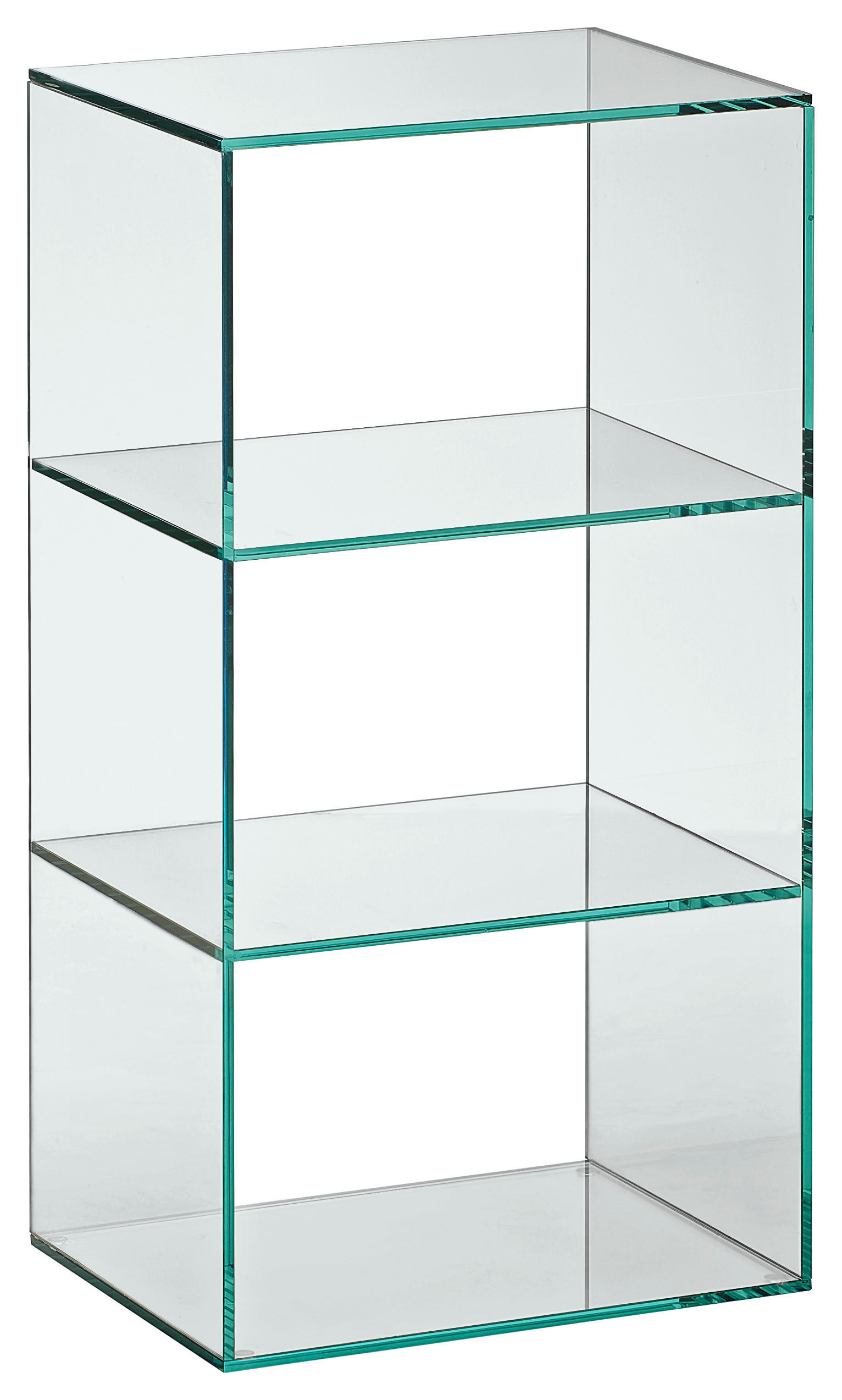 REGAL Transparent  - Transparent, Design, Glas (40/75/30cm) - Xora