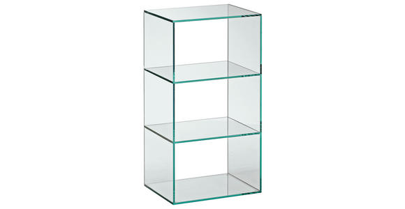 REGAL Transparent  - Transparent, Design, Glas (40/75/30cm) - Xora