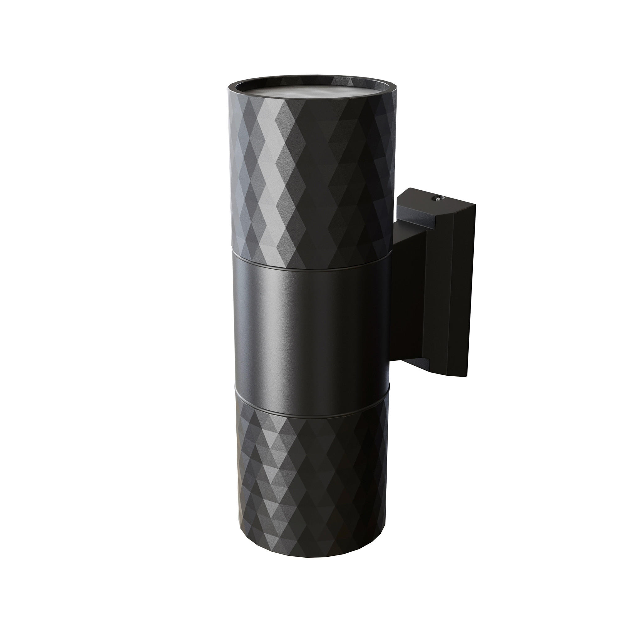 WANDLEUCHTE Bowery 6.5/19 cm  - Schwarz, Design, Metall (6.5/19cm) - MAYTONI