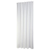 HOTOVÝ ZÁVĚS, poloprůhledné, 140/245 cm - bílá, Basics, textil (140/245cm) - Esposa