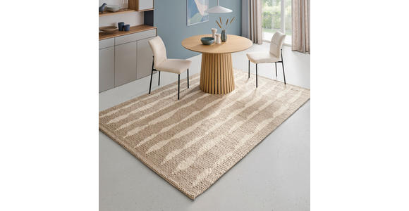 HANDWEBTEPPICH 130/190 cm Beige  - Beige, Natur, Textil (130/190cm) - Linea Natura