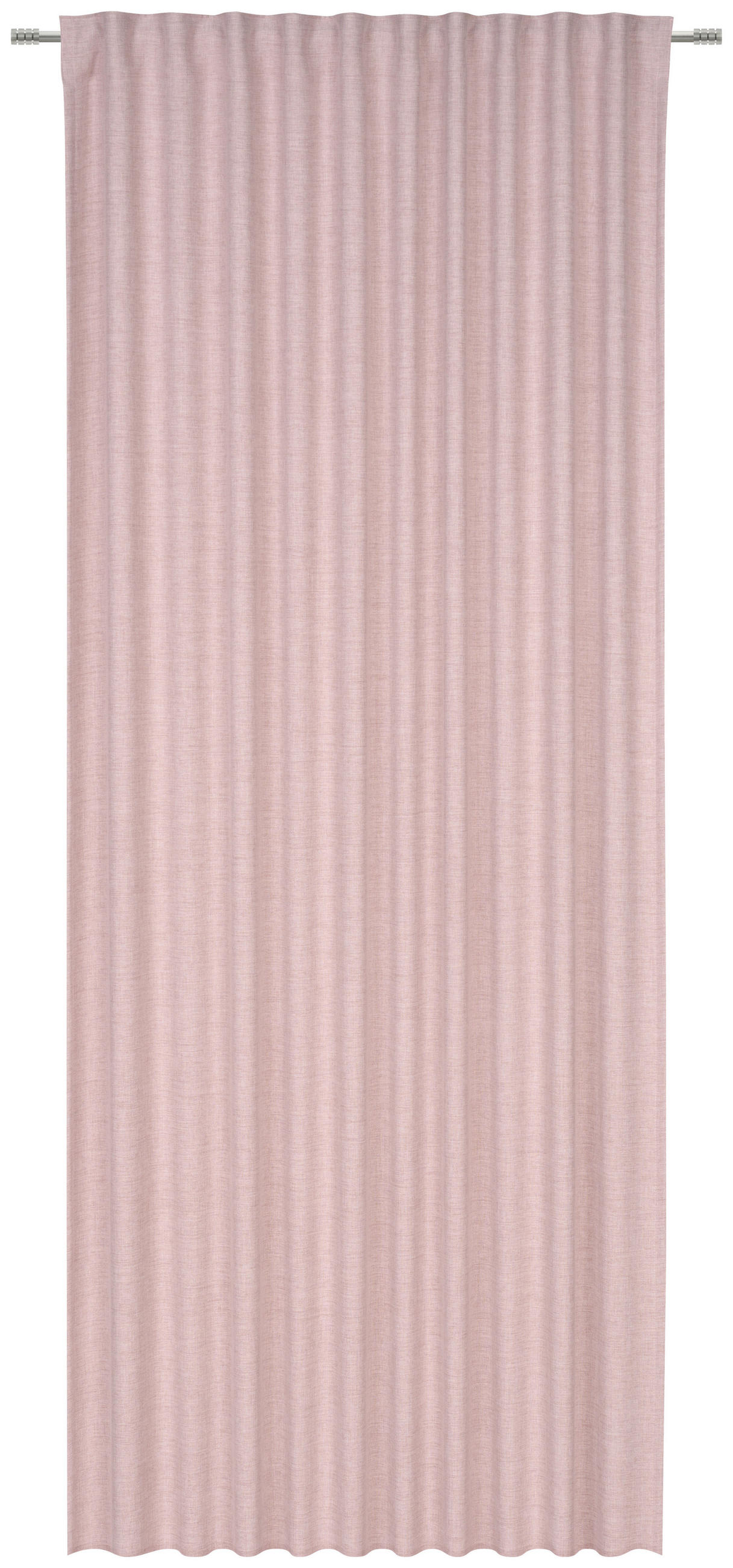 KONČANA ZAVESA  neprosojno   140/245 cm  - roza, Basics, tekstil (140/245cm) - Esposa