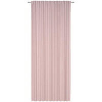 KÉSZFÜGGÖNY részben fényzáró  - rózsaszín, Basics, textil (140/245cm) - Esposa