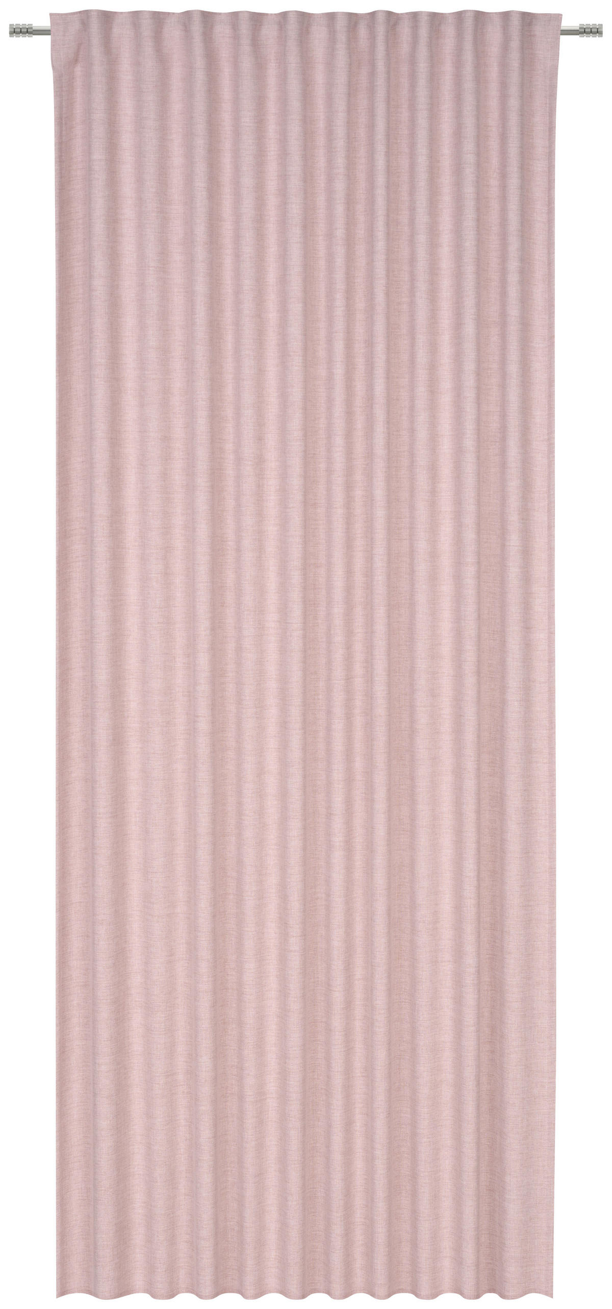 KÉSZFÜGGÖNY részben fényzáró  - rózsaszín, Basics, textil (140/245cm) - Esposa