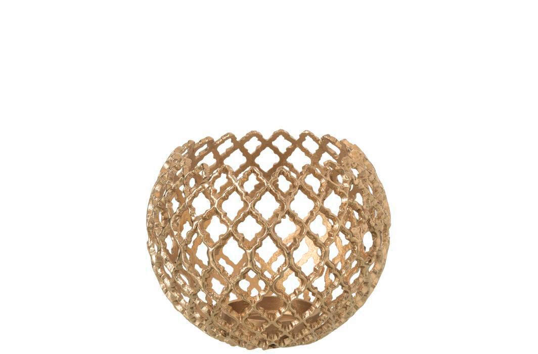 KERZENHALTER - Goldfarben, Basics, Metall (20/20/20cm) - Ambia Home