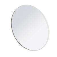 SCHMINKSPIEGEL  - Silberfarben, Basics, Glas (12/12/0,5cm) - Wenko