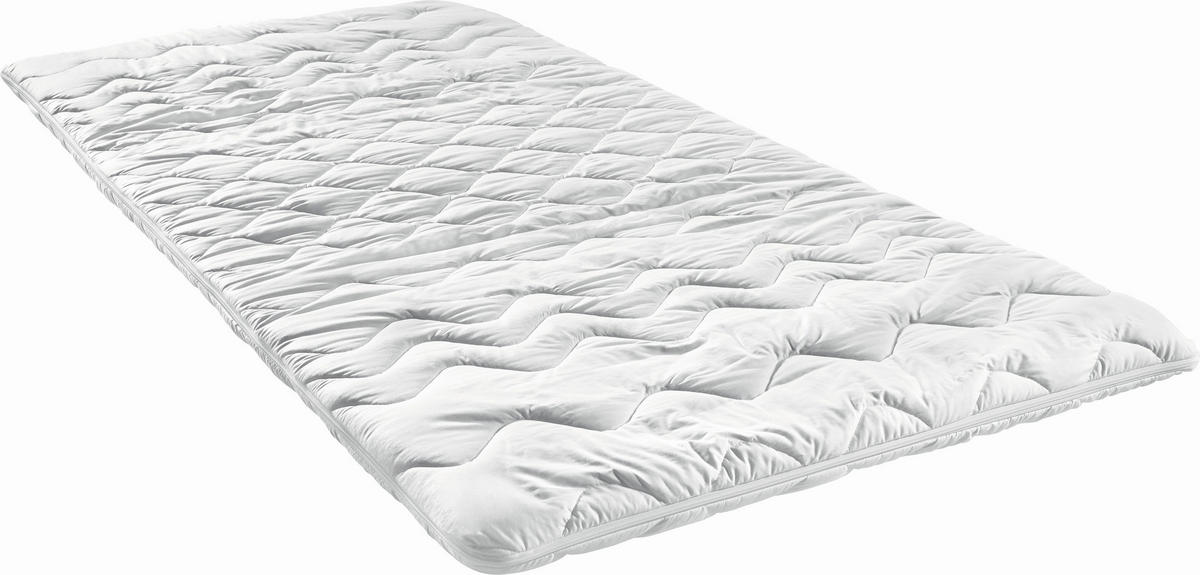 TOPPER 140/200 cm Höhe ca. 5 cm  - Weiß, Basics, Textil (140/200cm) - Sleeptex