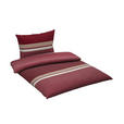 BETTWÄSCHE Mavie Satin 140/200 cm - Rot, KONVENTIONELL, Textil (140/200cm) - Novel