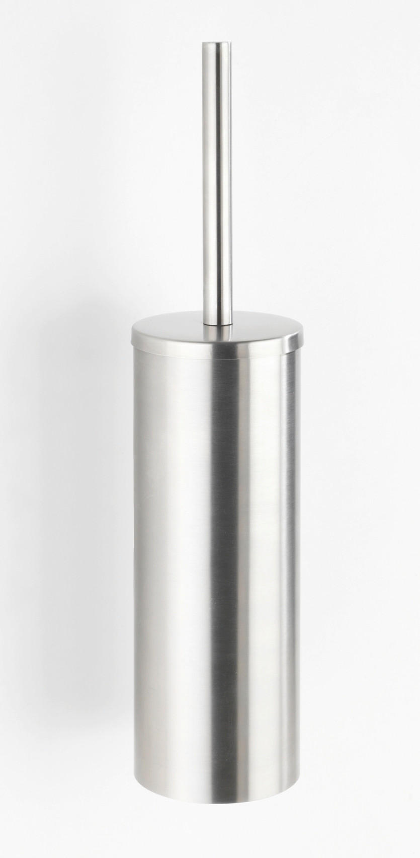 WC-BÜRSTENGARNITUR - Silberfarben, Basics, Kunststoff/Metall (9/40,5/9cm) - Wenko