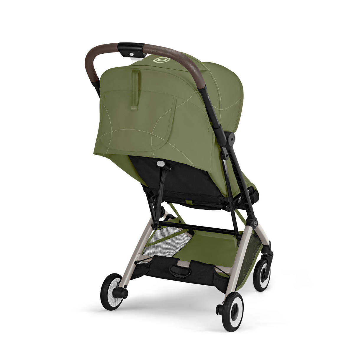 BUGGY ORFEO TPE  - Taupe/Dunkelgrün, Basics, Kunststoff/Textil (77/52cm) - cybex GOLD