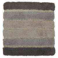 BADTEPPICH Grau 60/60 cm  - Grau, KONVENTIONELL, Kunststoff/Textil (60/60cm) - Kleine Wolke