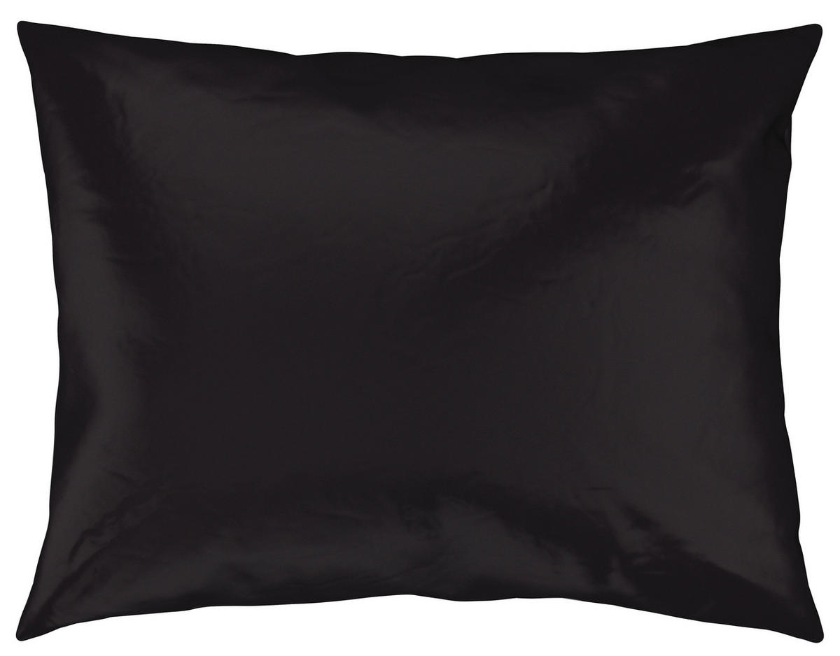 POVLEČENÍ, satén, černá, 200/200 cm - černá, Basics, textil (200/200cm) - Novel