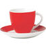 TASSENSET 6-teilig Keramik Porzellan Rot, Weiß - Rot/Weiß, Basics, Keramik (10,5/5,7/3,8cm) TASSENSET 6-teilig Keramik Porzellan Rot, Weiß - Rot/Weiß, Basics, Keramik (10,5/5,7/3,8cm)