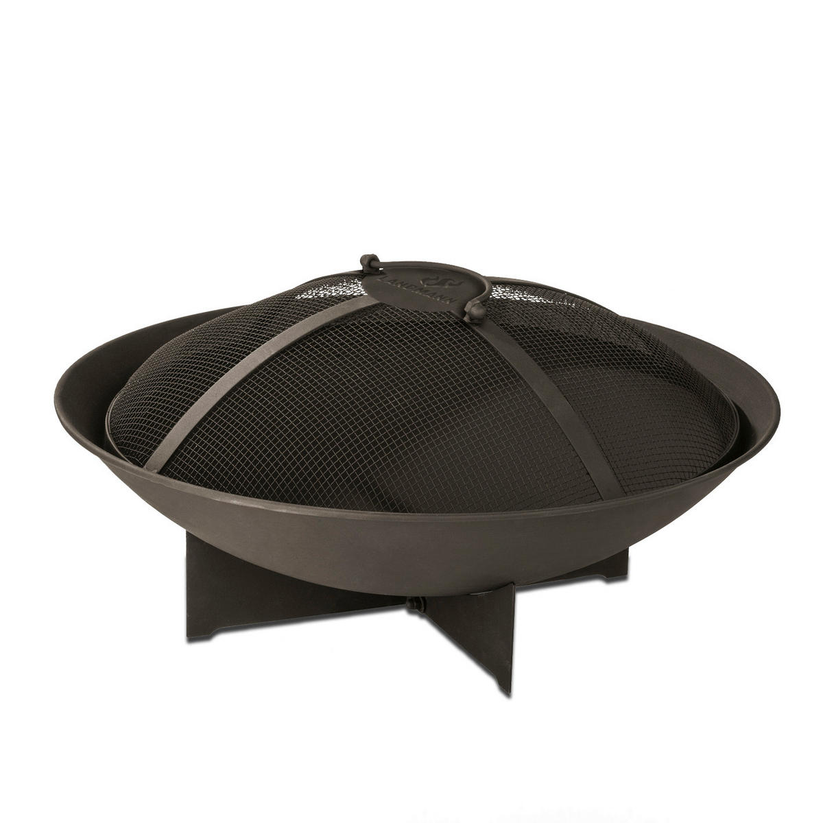 FEUERKORB  - Schwarz, Basics, Metall (60,5/35cm) - Landmann