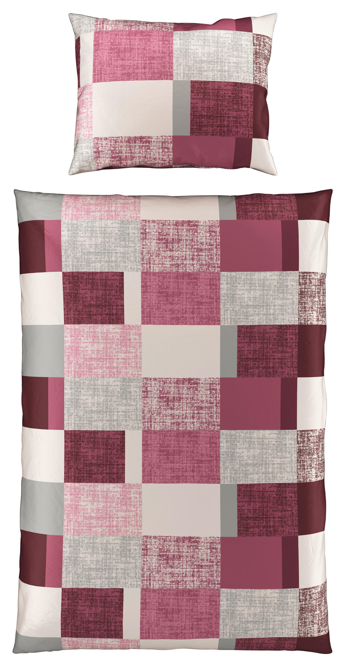 POSTELJINA CUBY 140/200 cm saten bordo  - bordo, Konvencionalno, tekstil (140/200cm) - Esposa
